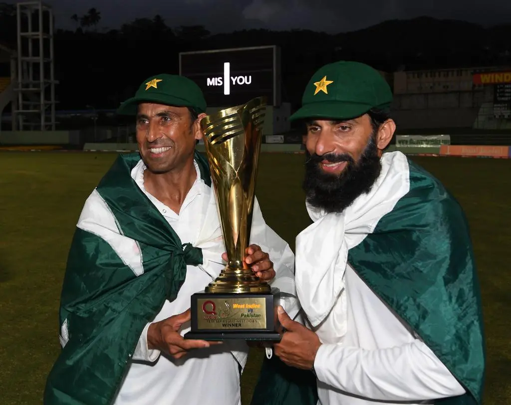 Misbah-ul-Haq and Younis Khan retired from international cricket as Pakistan secured their first-ever Test series win in the Caribbean.